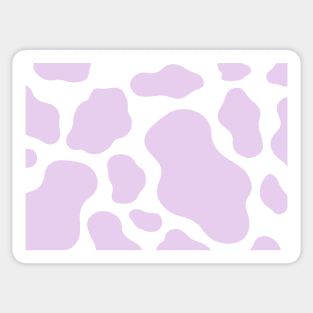 pink cow print Sticker